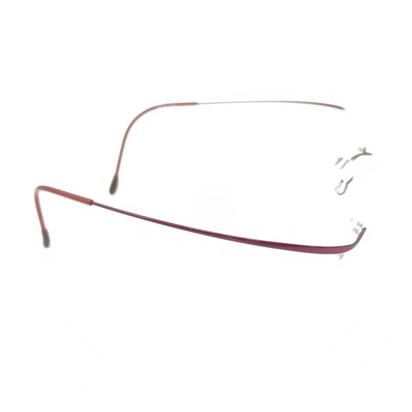Silhouette M7395 /40 6060 Titanium Purple Rimless Eyeglasses Frames 19 140 - Picture 4 of 13